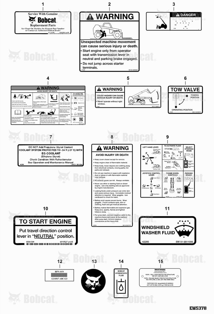 Decals (Inside)