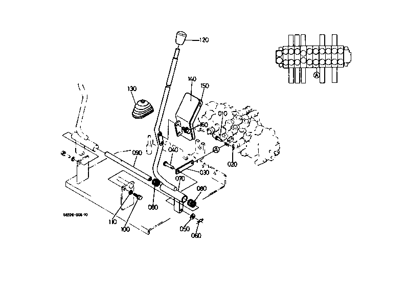 Control Lever (Travel Lh)