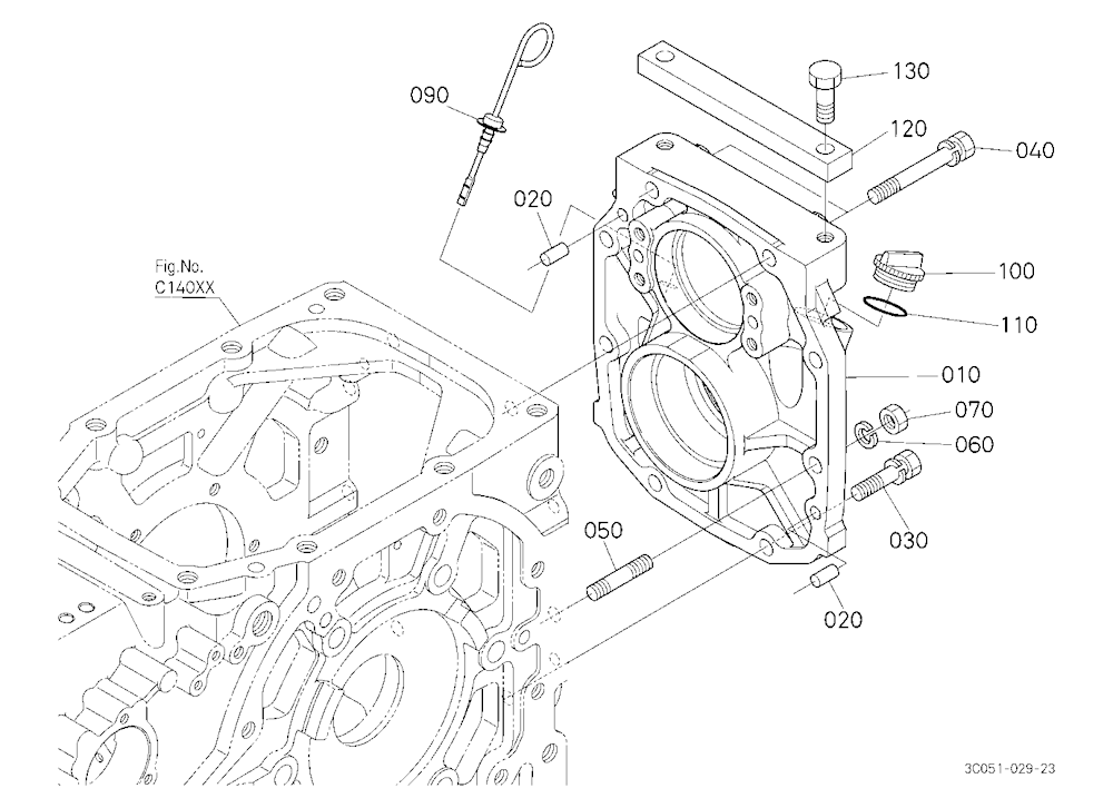 Transmission Case Rear Cover