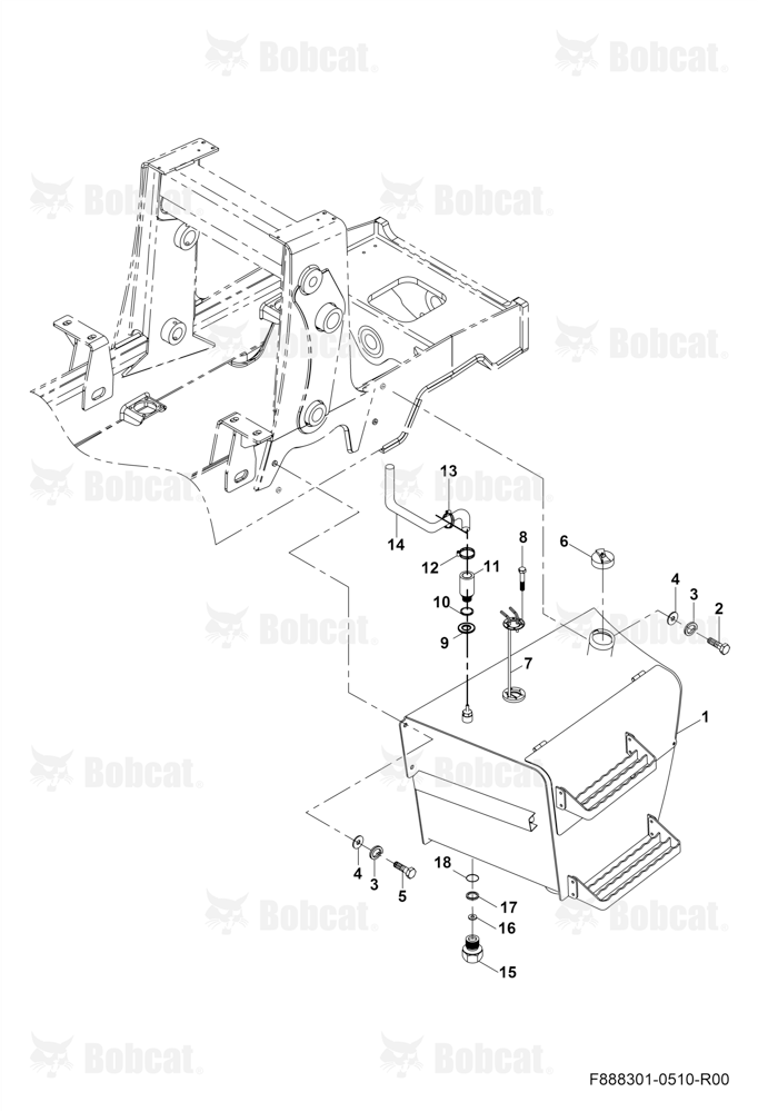 Fuel Tank  B45311000 - B45311022