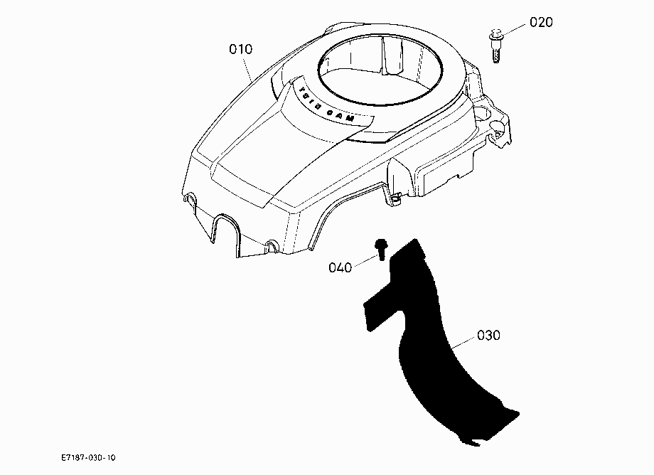 FAN COVER (T1880A S.No.>=21103)