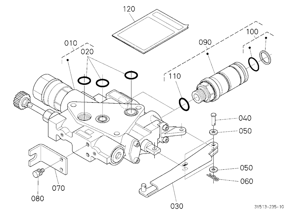 Auxiliary Control Valve Kit (Fd And Fc) (W/G No.M7