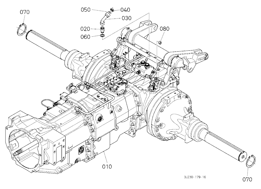 Transaxle (W/O Creep) [Bar Type Axle]