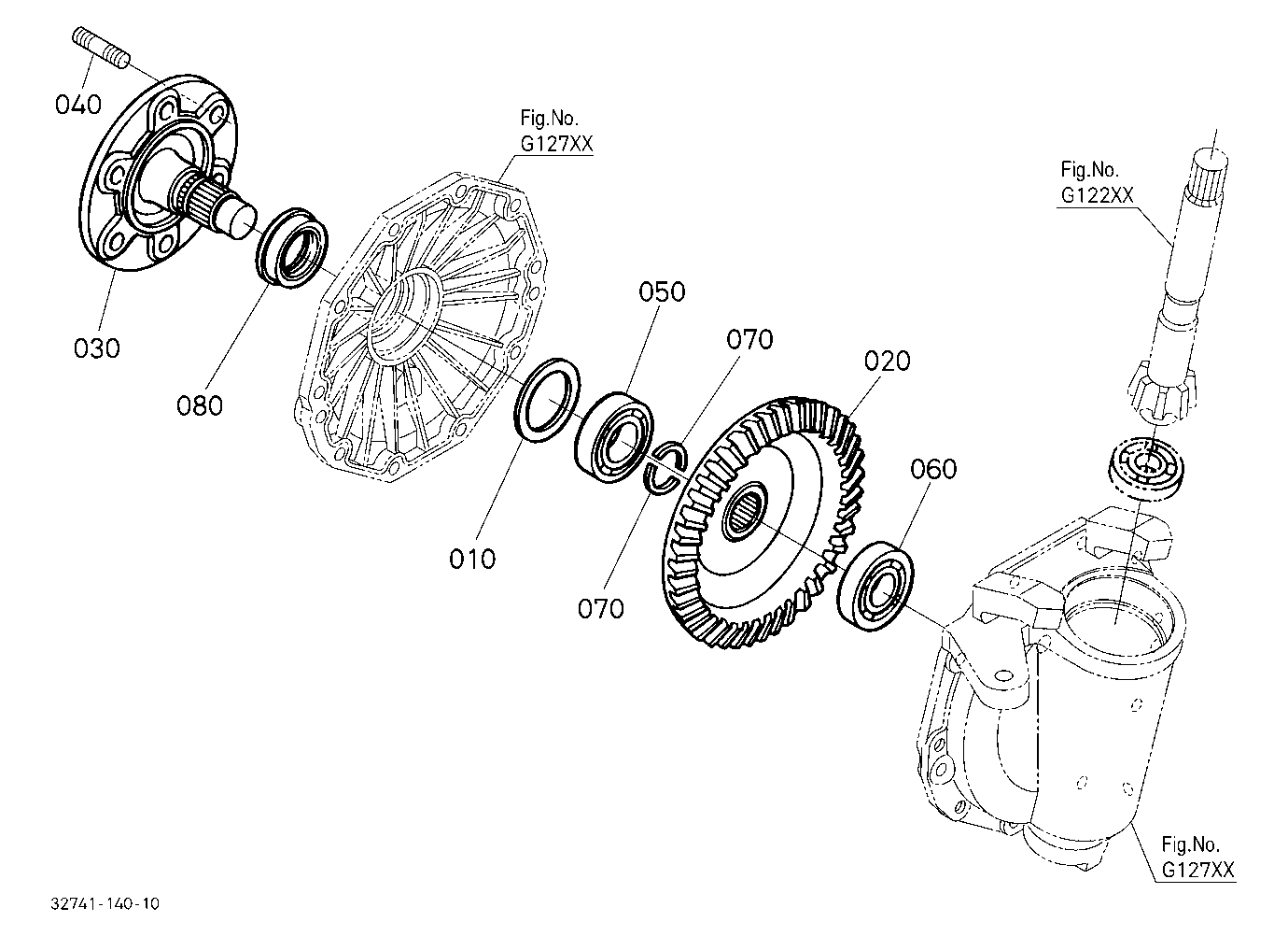 Front Axle Rh