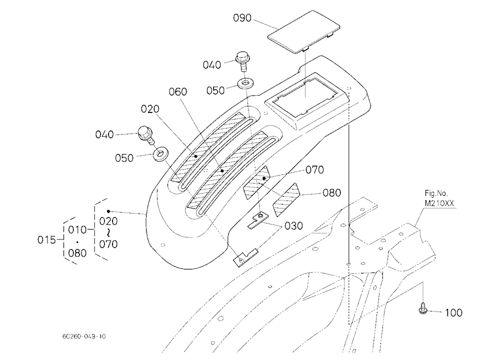 Lever Guide Rh