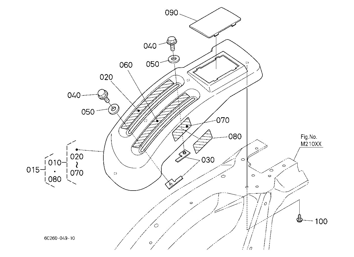 Lever Guide Rh