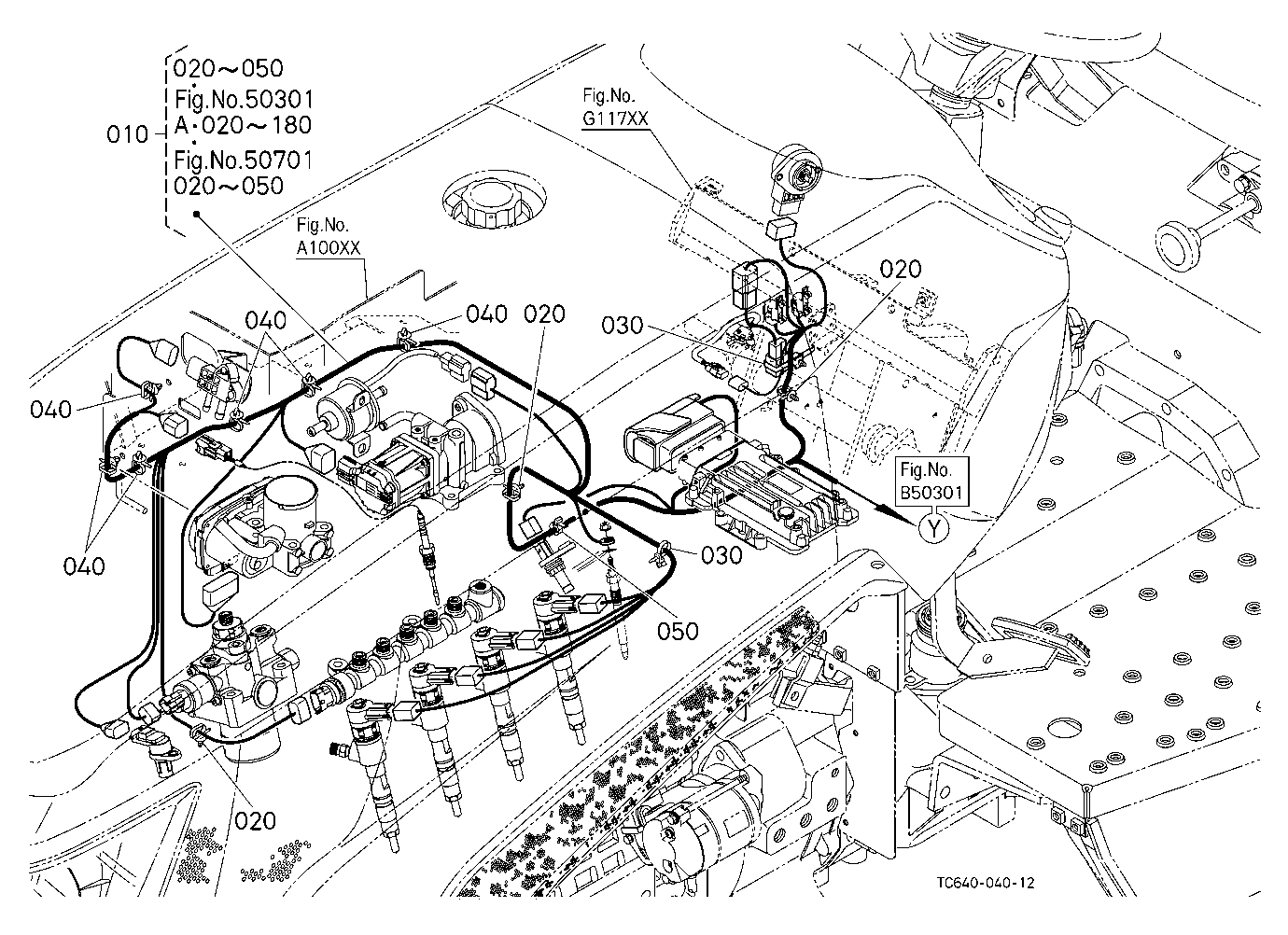 Electrical Wiring (Engine) [W/O Heater]