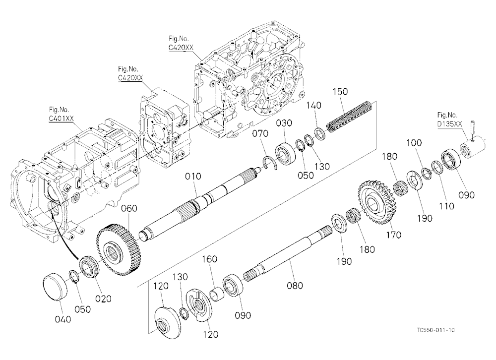Pto Countershaft