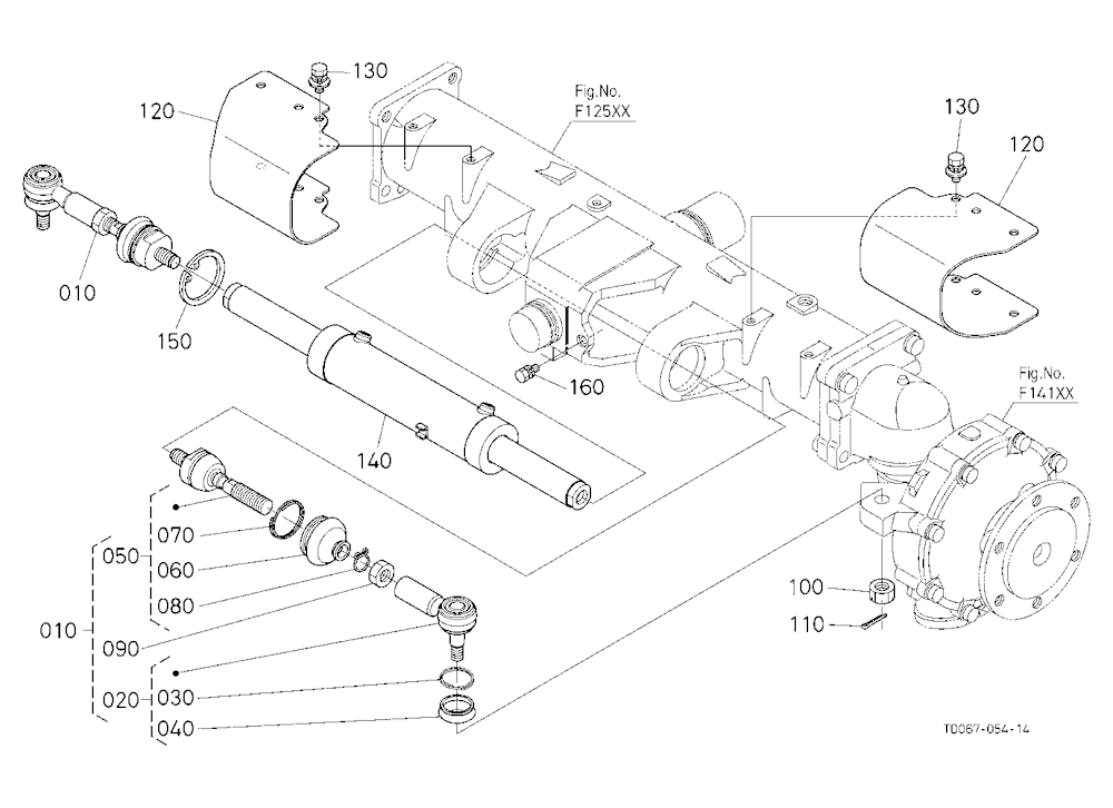 Tie Rod/Steering Cylinder