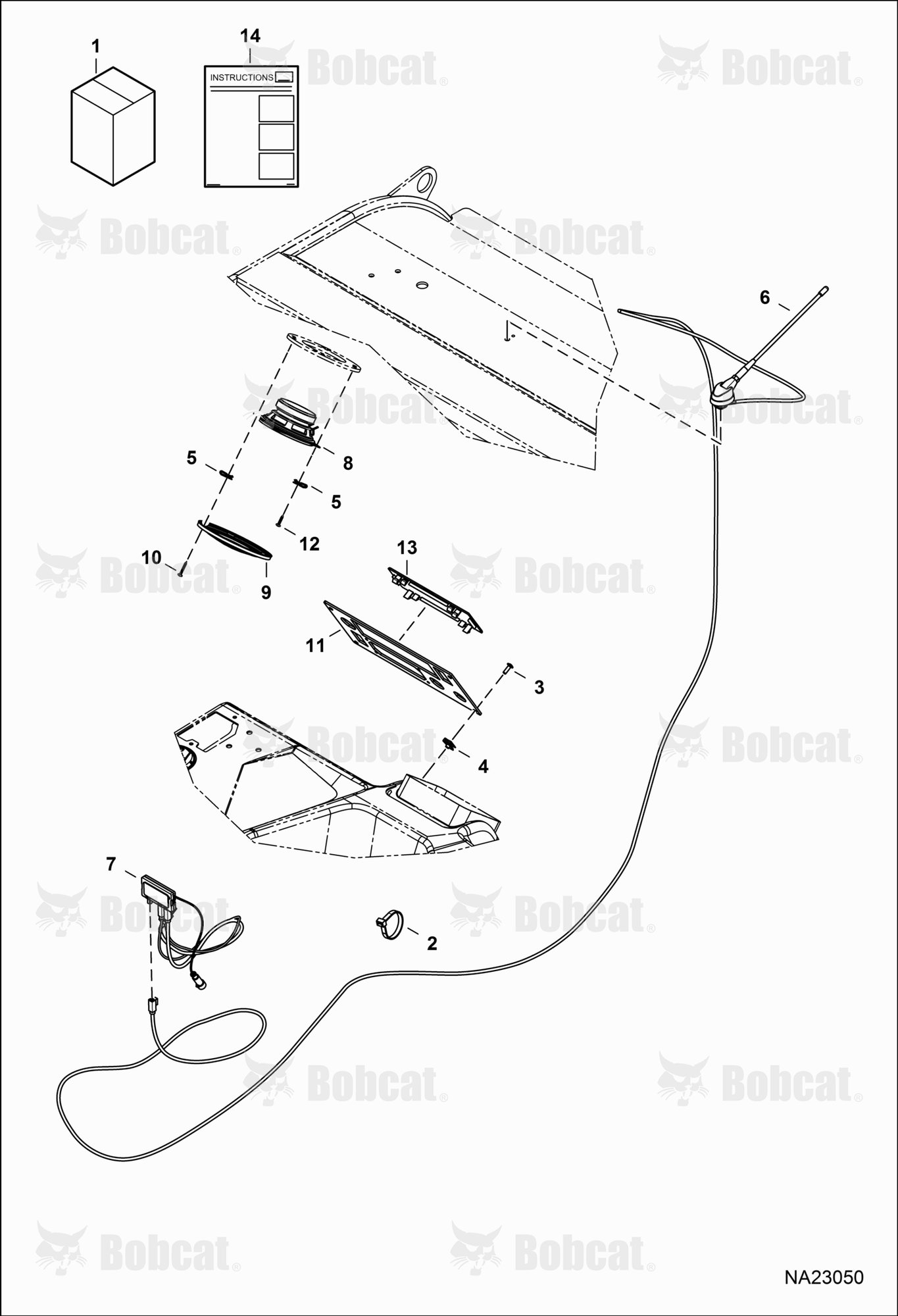 Sound System Kit (Without Radio)
