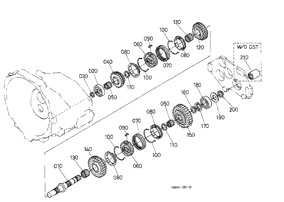 Countershaft