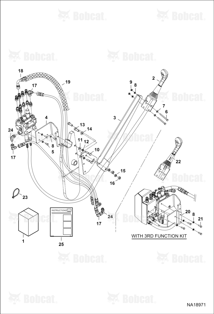 Joystick Extension Kit (Cab)