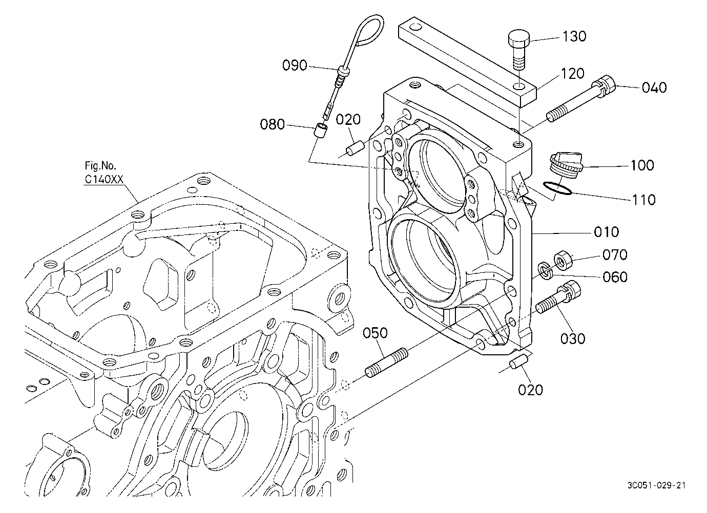 Transmission Case Rear Cover
