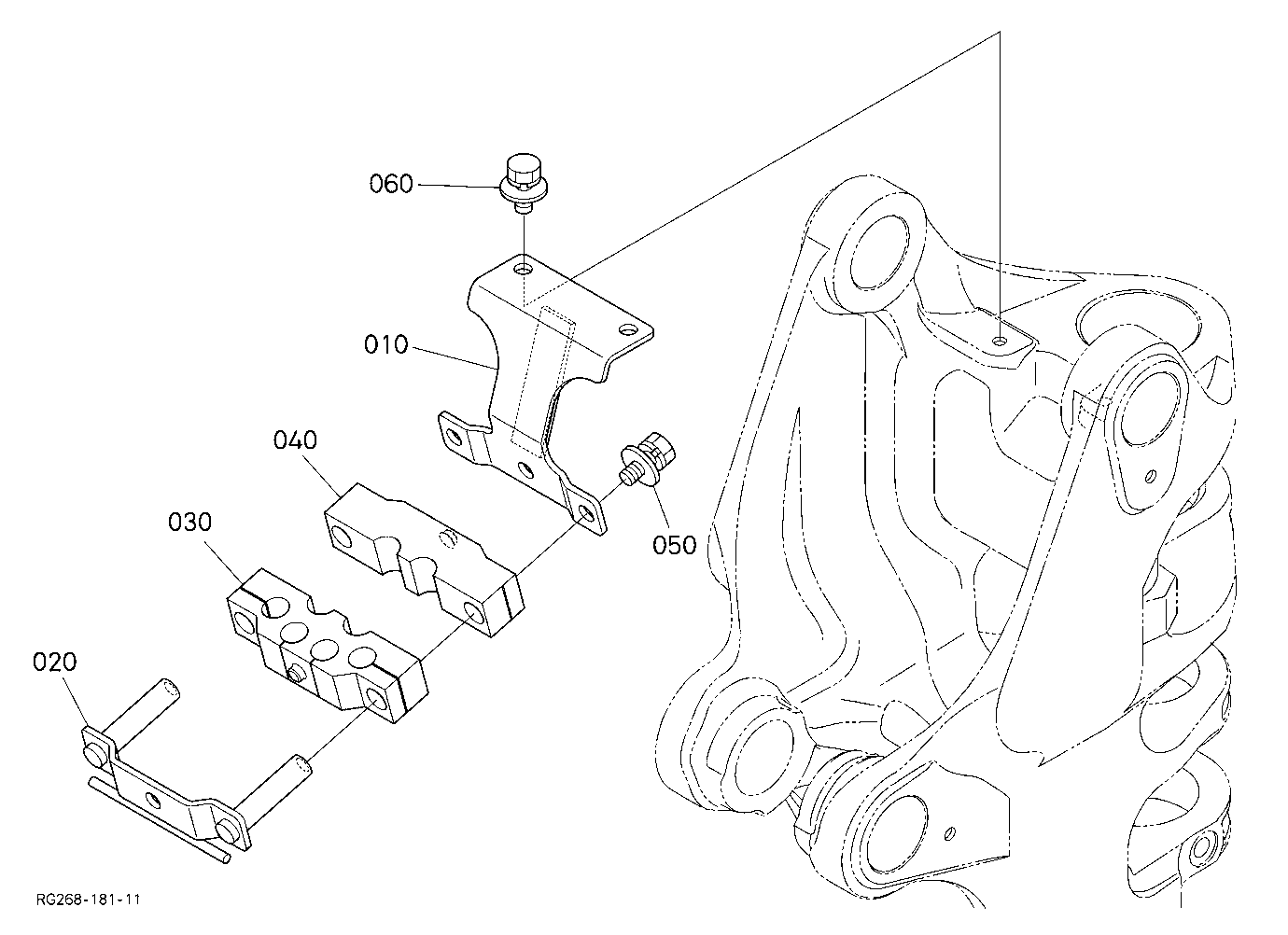Oil Piping (Clamp 2)