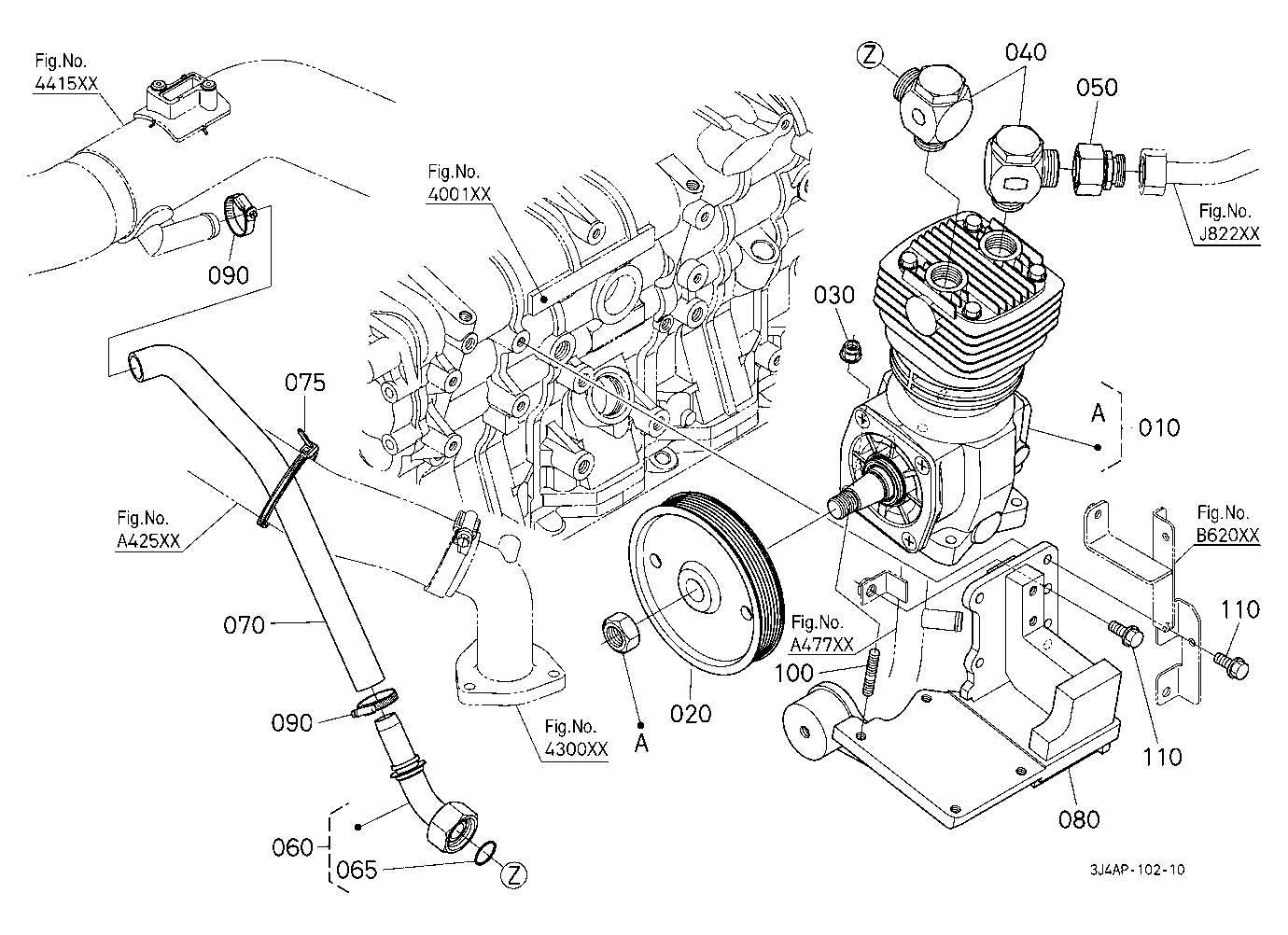 Air Compressor [With Pneumatic Trailer Brake]