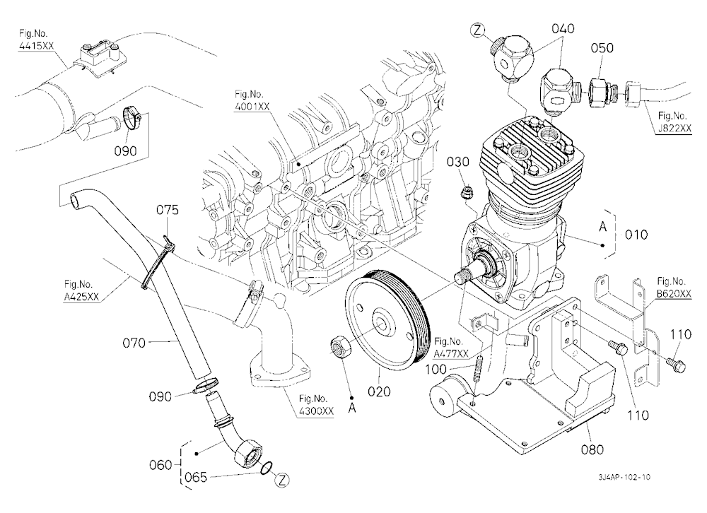 Air Compressor [With Pneumatic Trailer Brake]