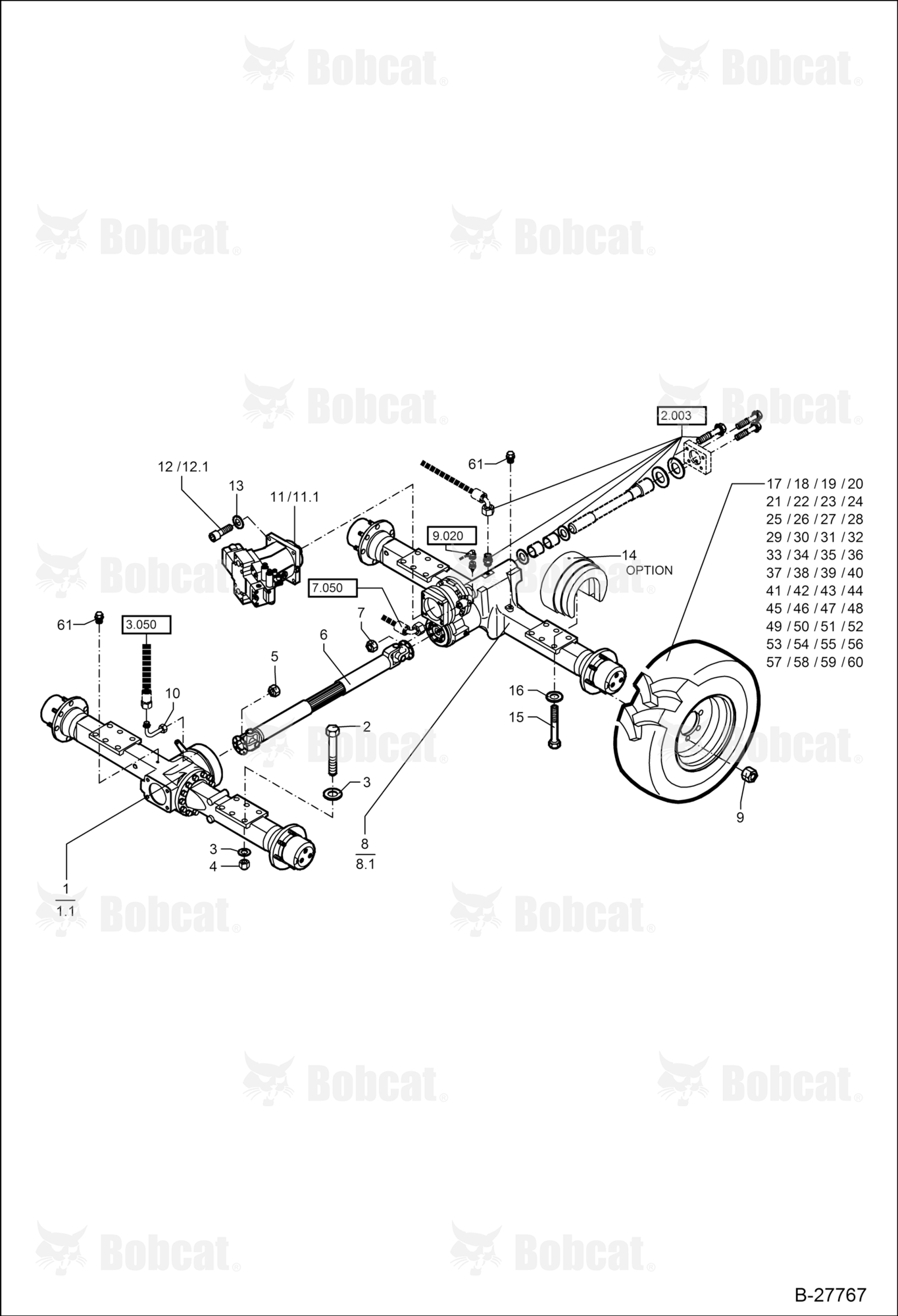 AXLE, Tires (Fast Travel)