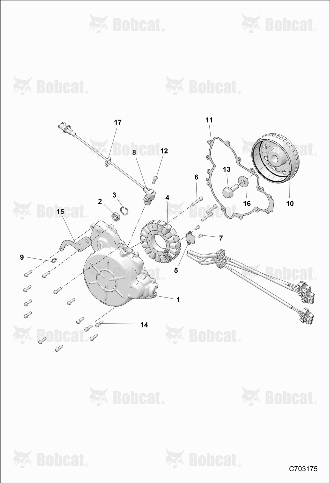 ENGINE, Stator and Flywheel