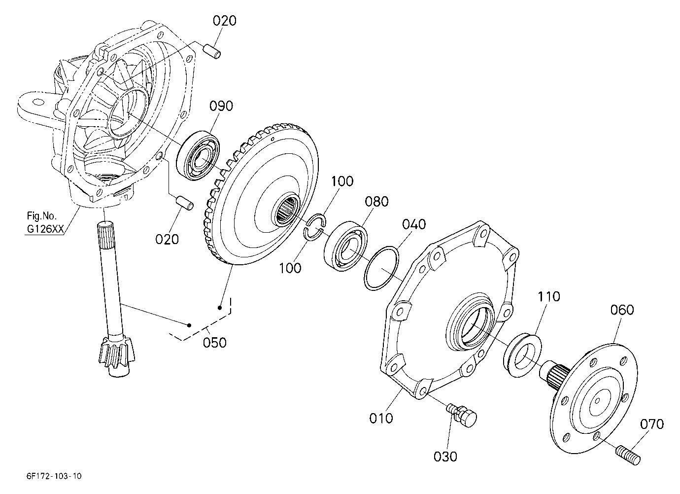 Front Axle (Left)