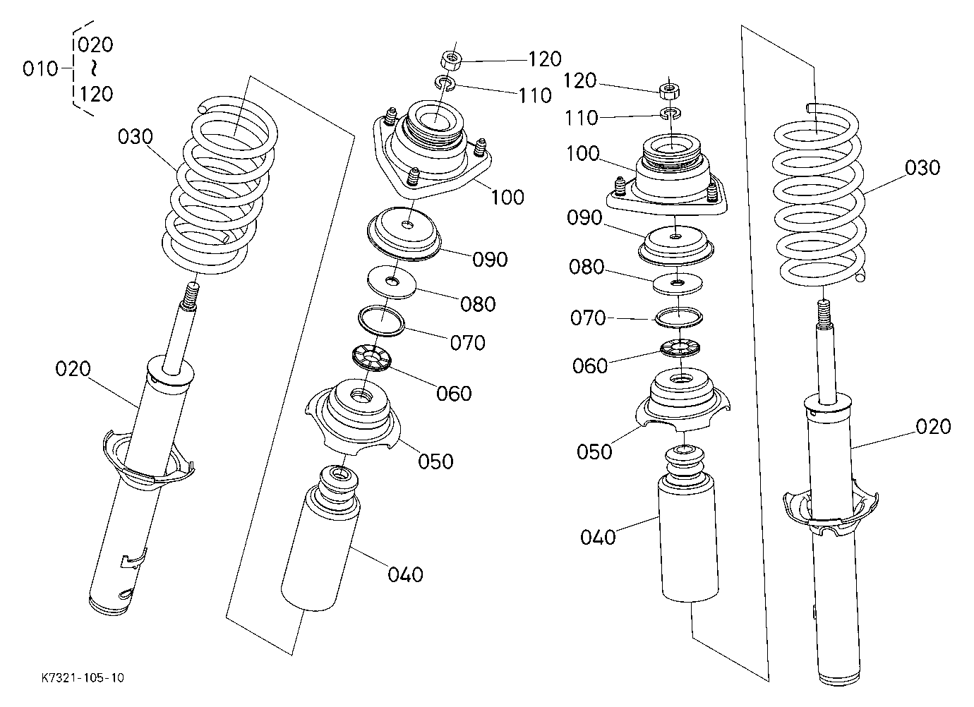 Front Suspension [Component Parts]