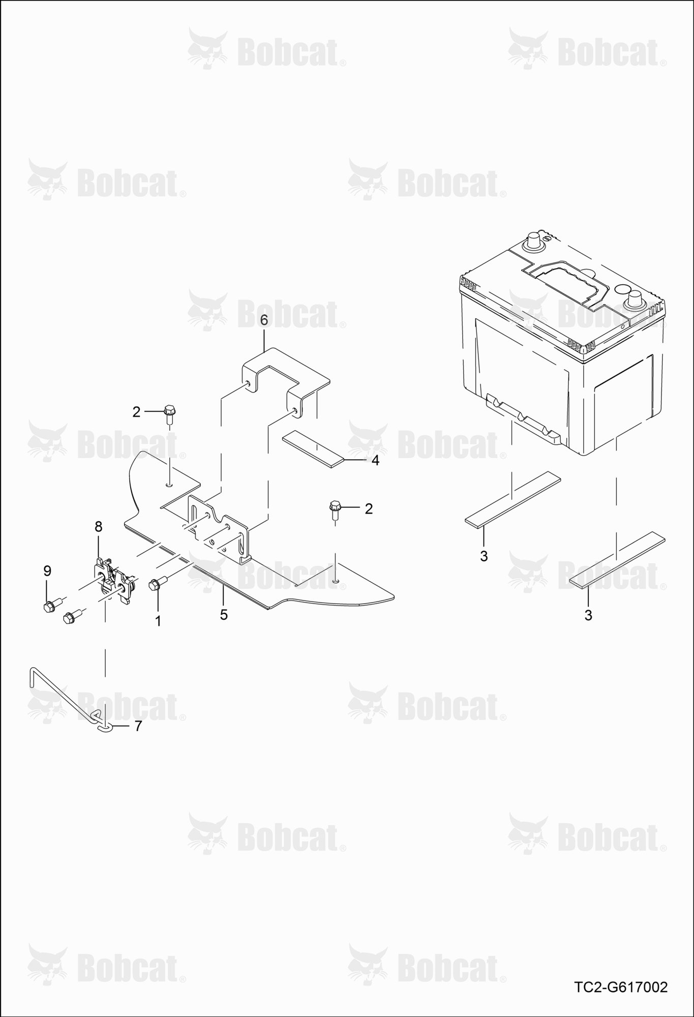 Battery Fixing Group