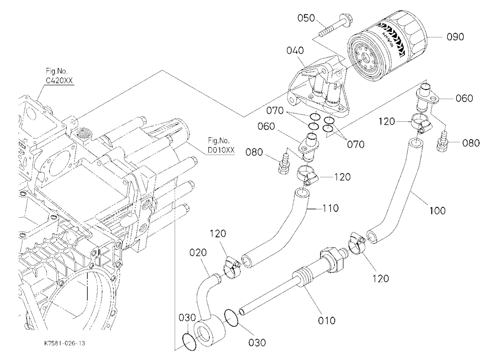 Hydraulic Oil Line(Hst)