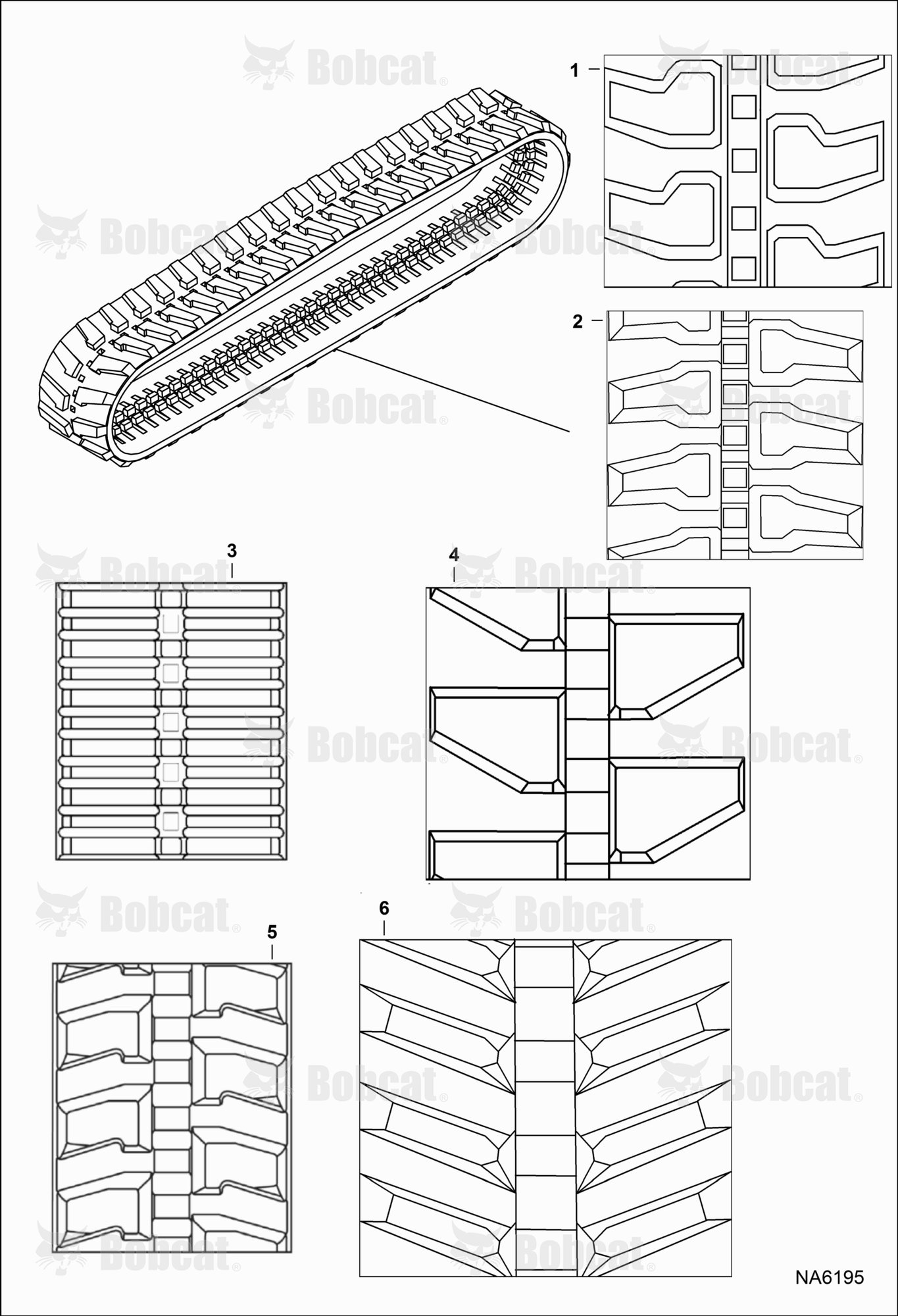 Tracks (Rubber)
