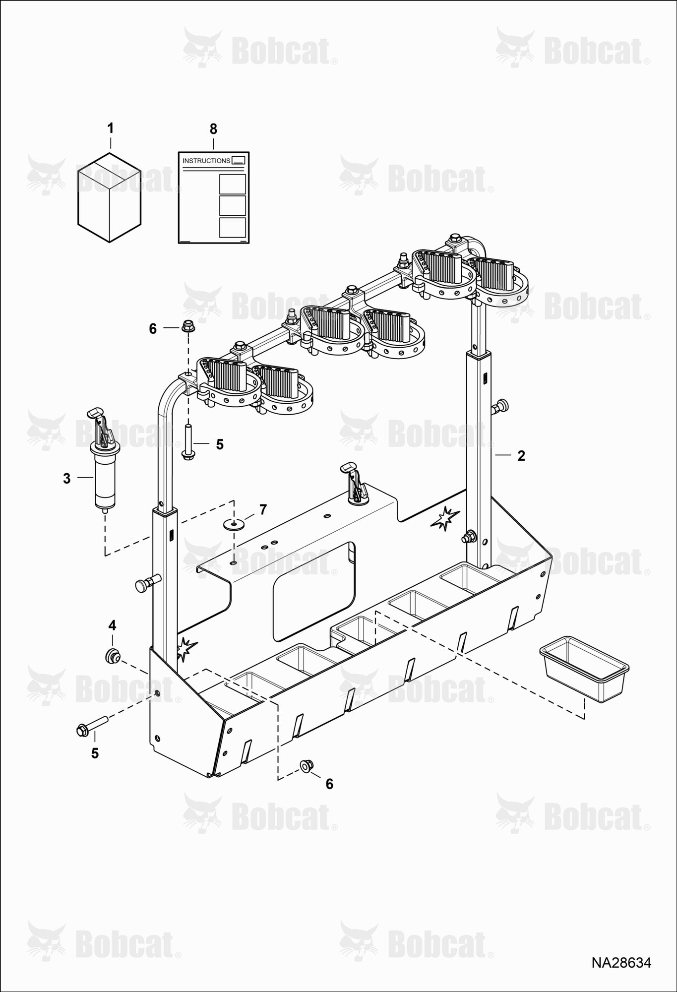 Storage Rack Kit (6 Gun)