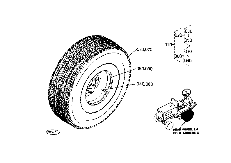Front Wheel (23 X 10.5-12)