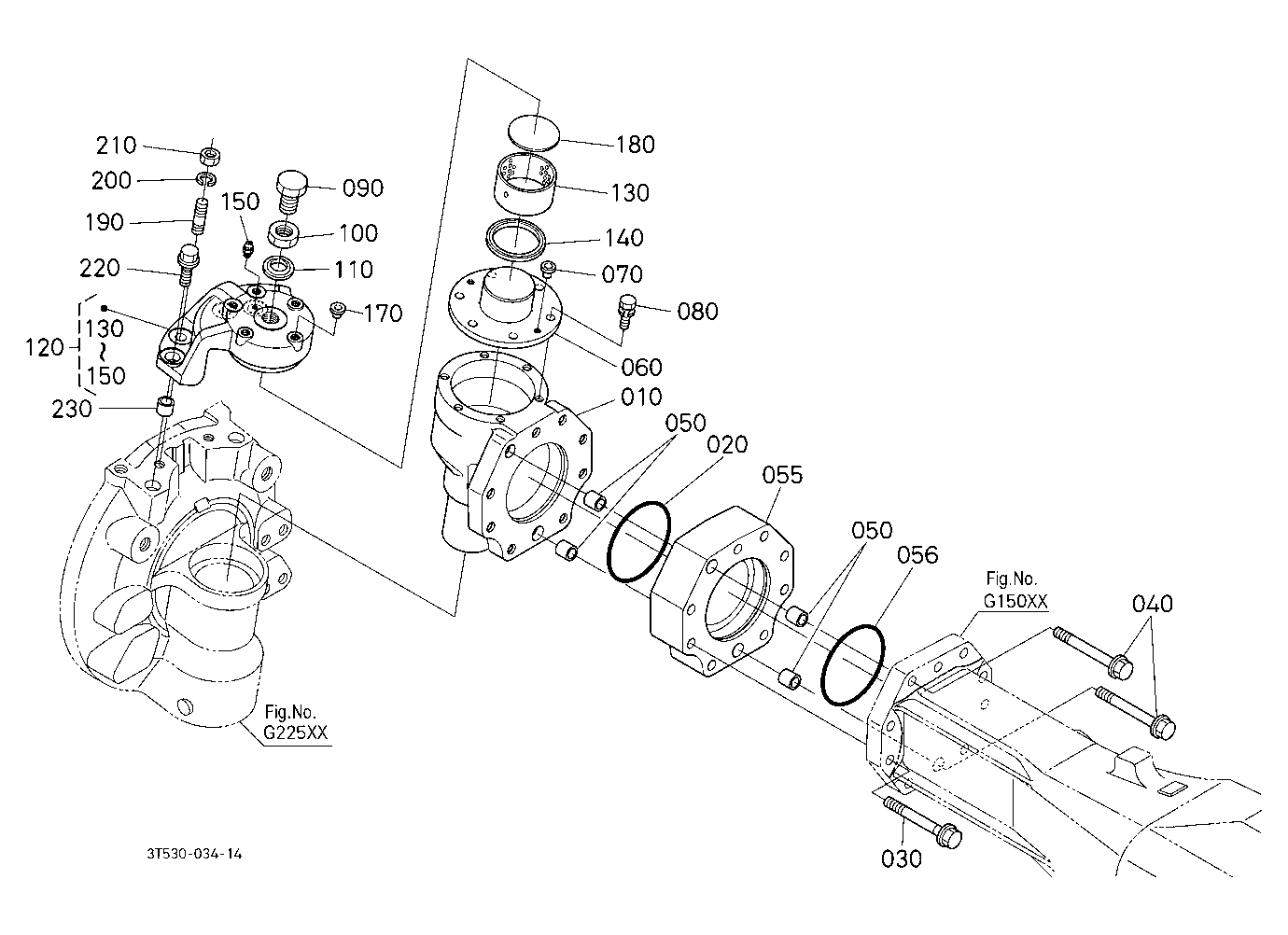 Bevel Gear Case Rh