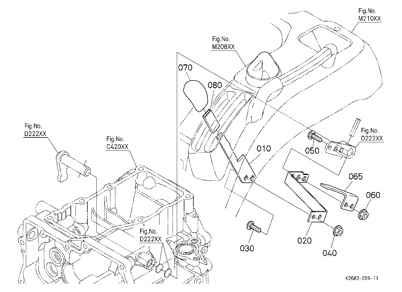 Pto Select Lever