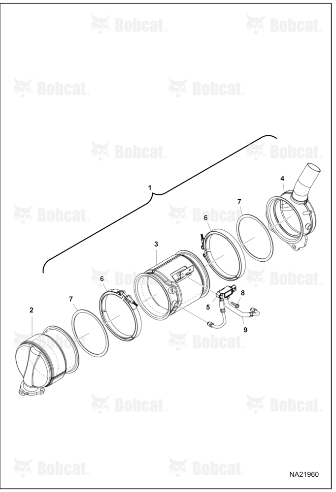 Muffler DOC Assembly