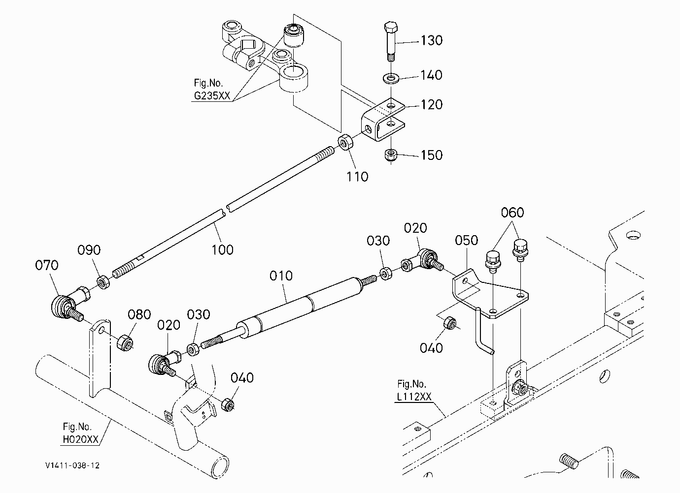 TRAVEL ROD (LH)