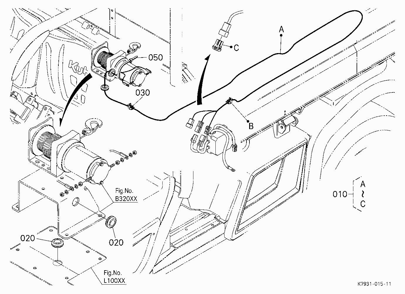 ELECTRICAL WIRING (WINCH)