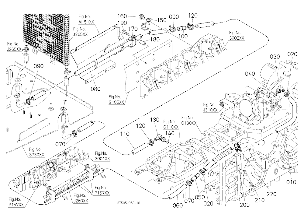 Hydraulic Oil Line (Oil Cooler)
