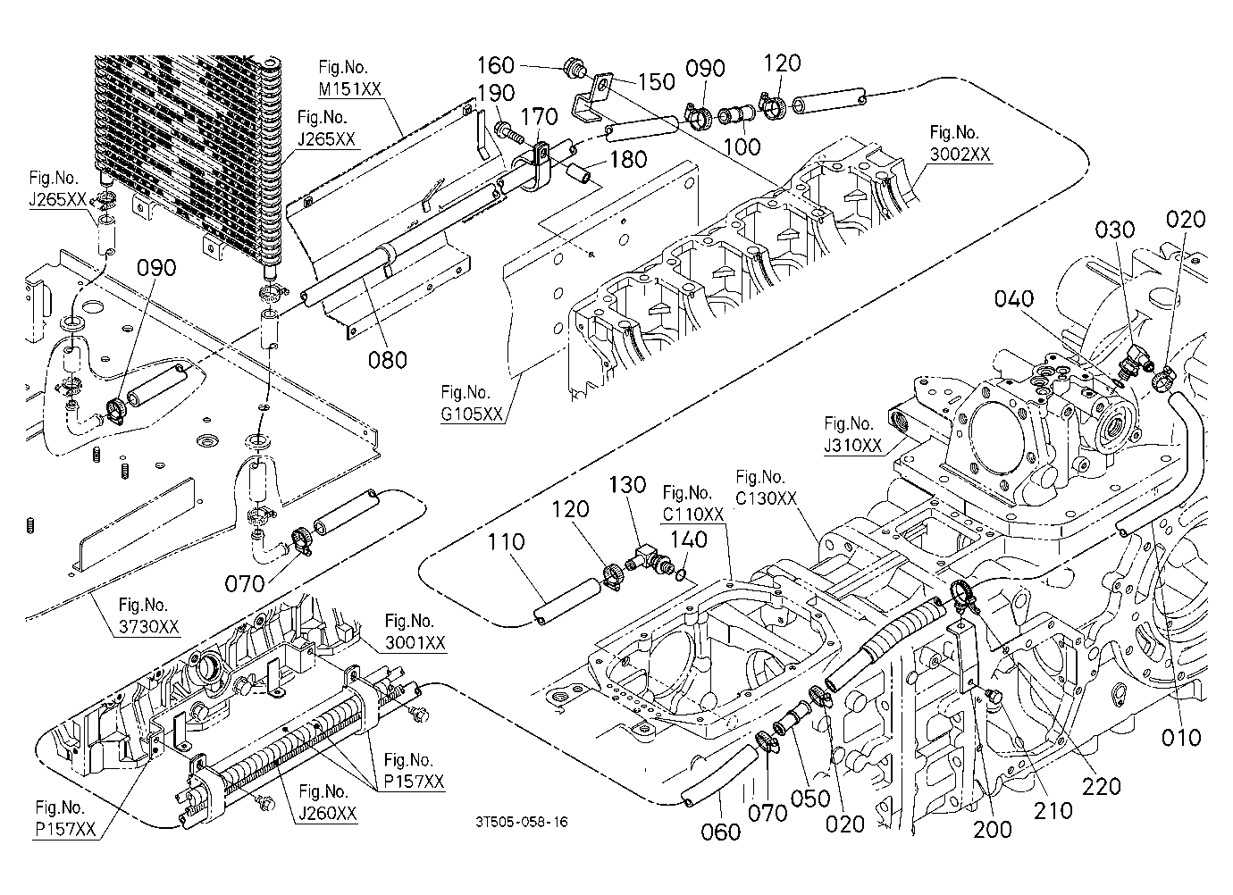 Hydraulic Oil Line (Oil Cooler)