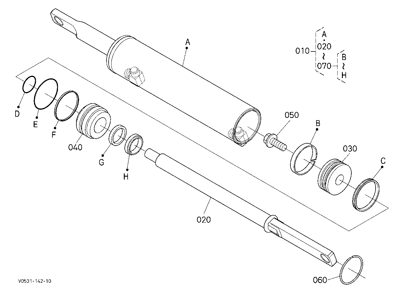 Hitch Cylinder [Component Parts]