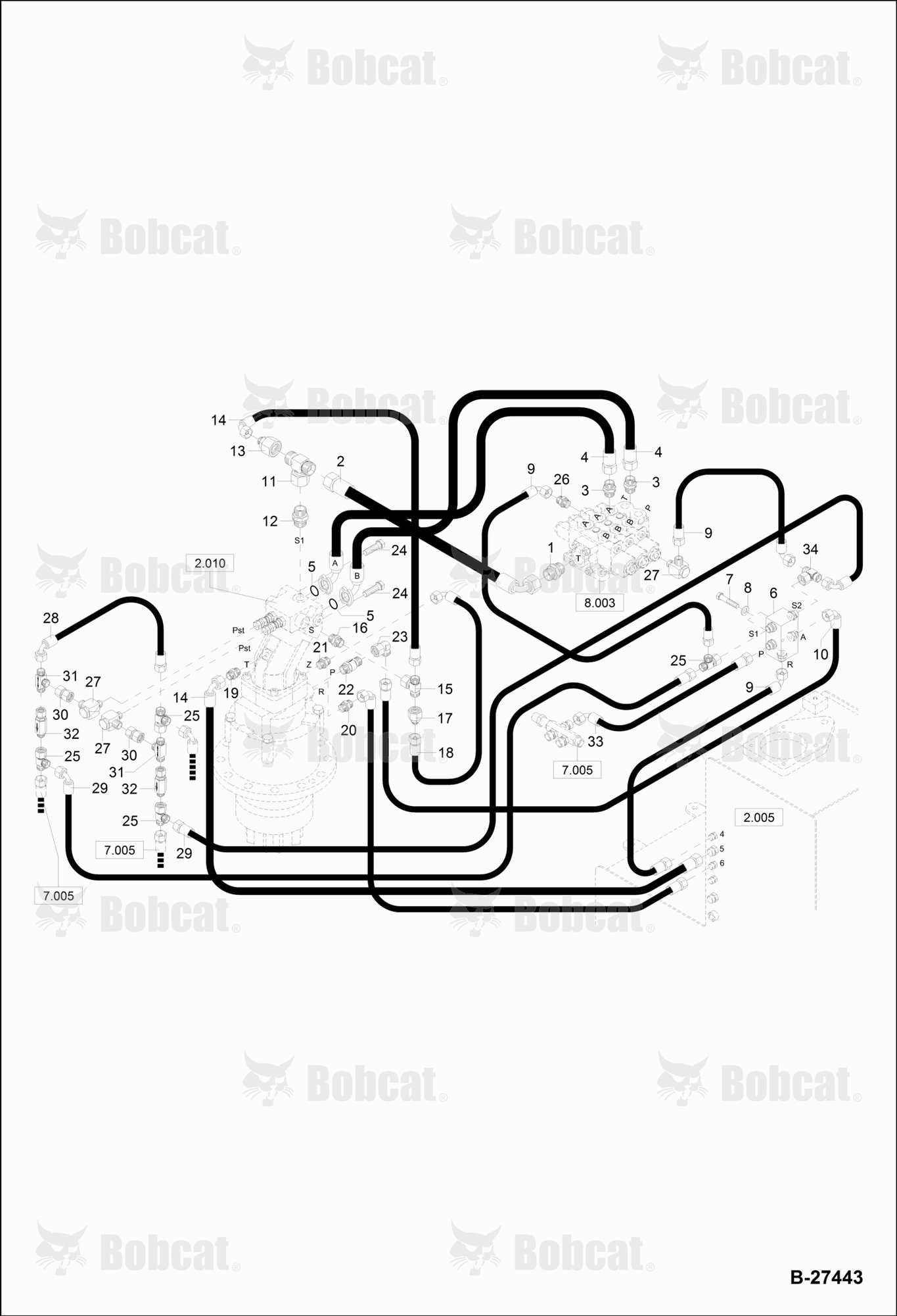 Hydraulic Installation - Slew Equipment