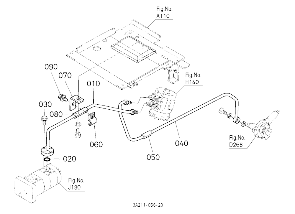 Hydraulic Oil Line (Steering/Pto)