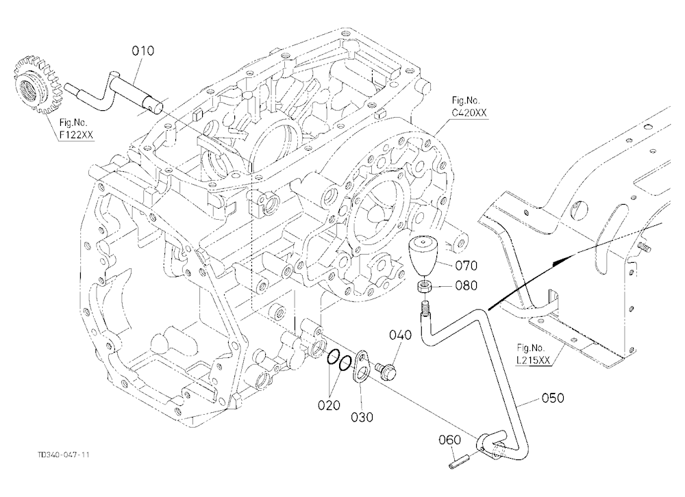 Front Wheel Drive Lever