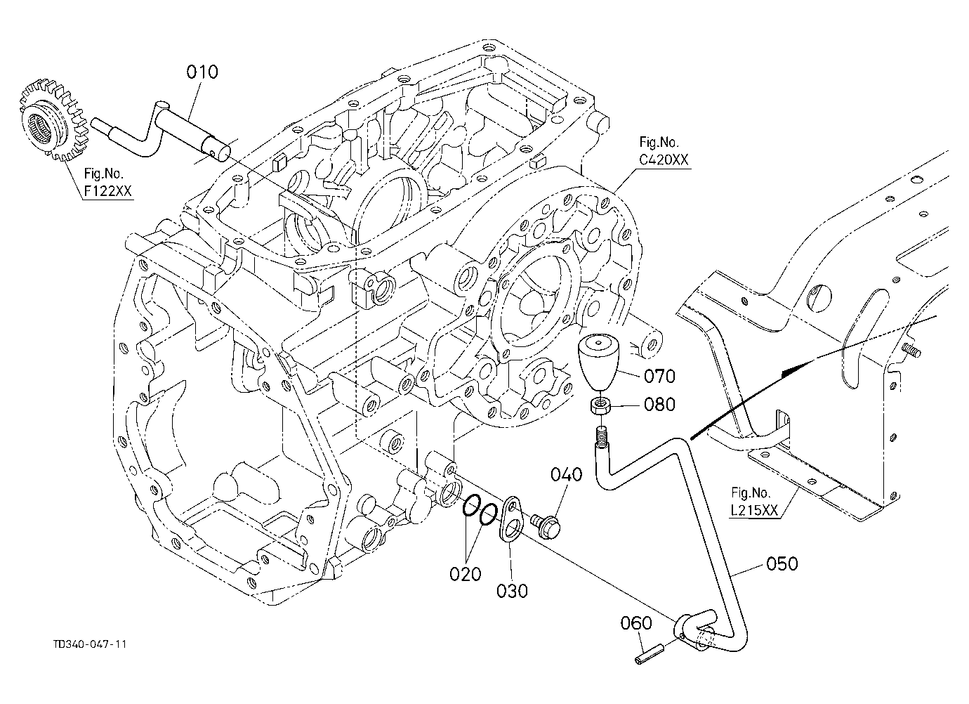 Front Wheel Drive Lever