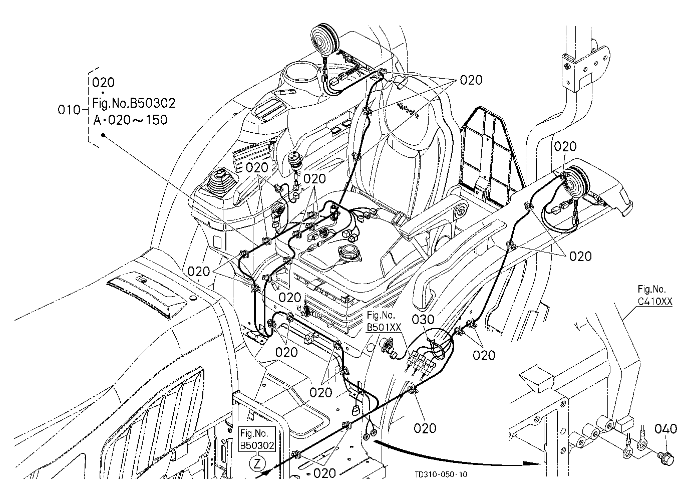 Electrical Wiring (Rear) [A]