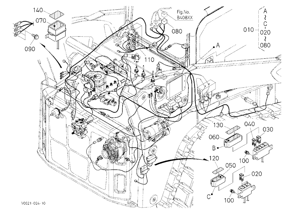 Wire Harness(Engine)[Except High Flow[Manual Hitch