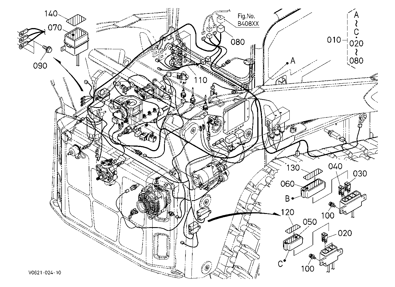 Wire Harness(Engine)[Except High Flow[Manual Hitch