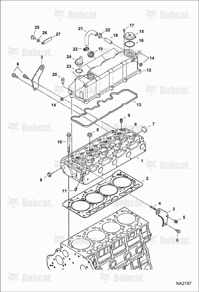 Cylinder Head & Cover (Kubota)