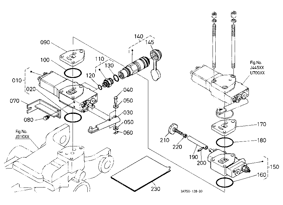 Auxiliary Control Valve (Fd) [Component Parts] [Ca