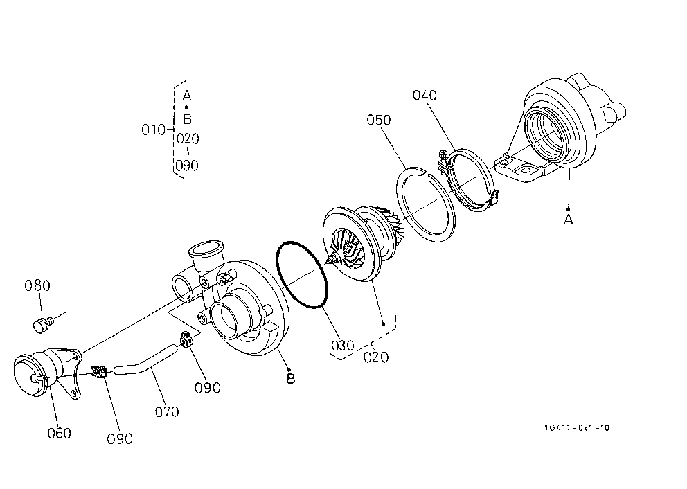 Turbo Charger [Component Parts] [Old Type]