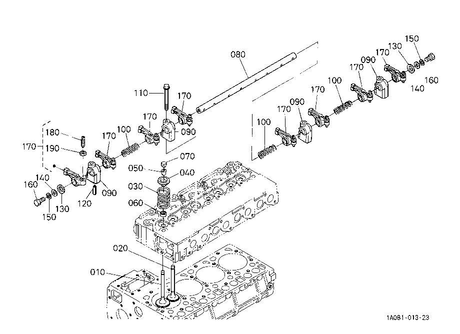 Valve And Rocker Arm