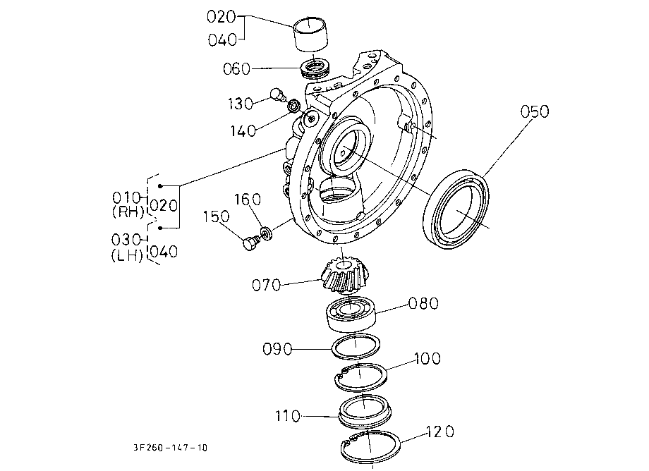 Front Axle Case