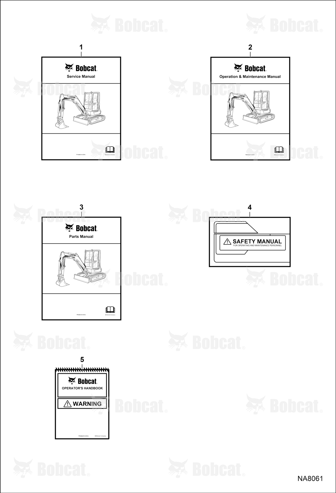Maintenance Items (Literature)